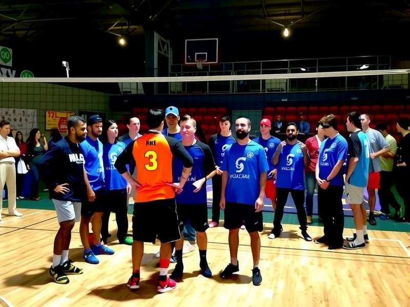 Mahal Volley Elite Community Meetup - Players gathering for a tournament