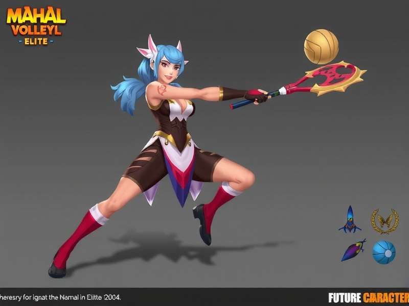 Mahal Volley Elite Future Update Teaser - New character design